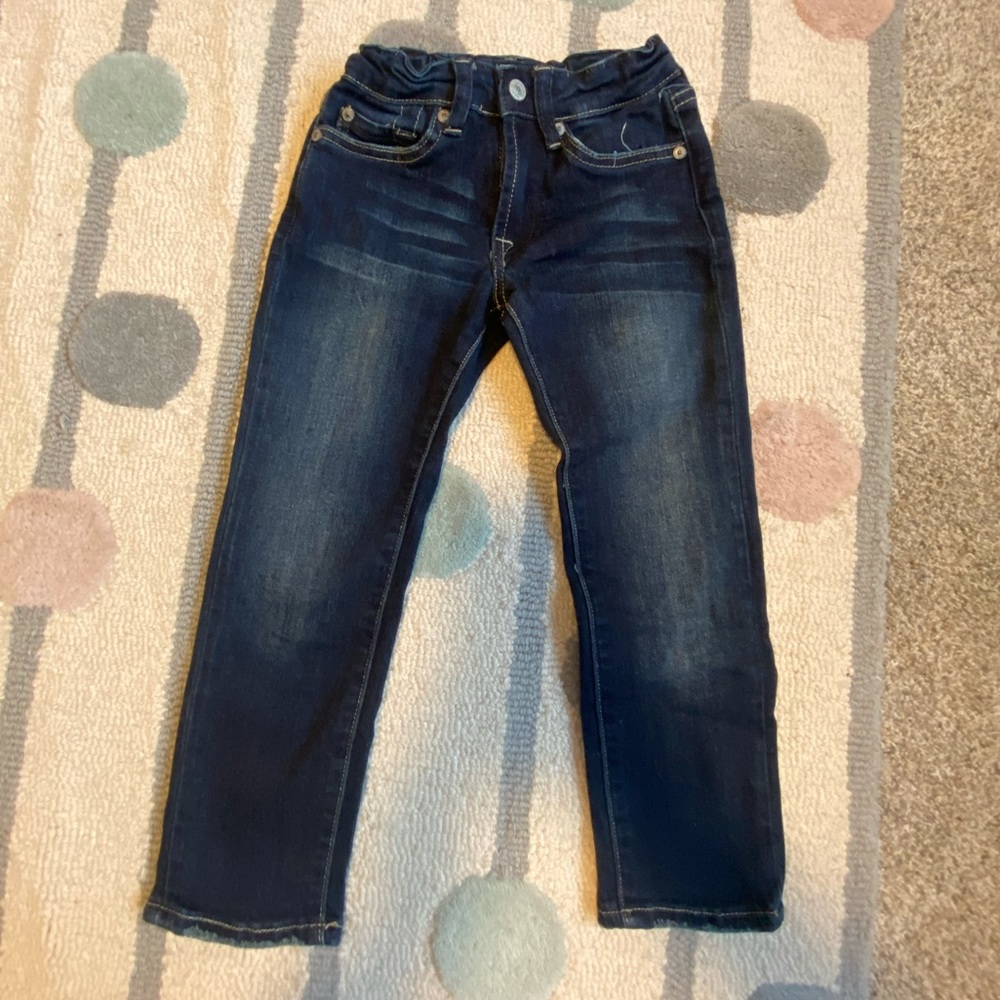 Toddler 7 For All Man Kind Jeans 4T GUC